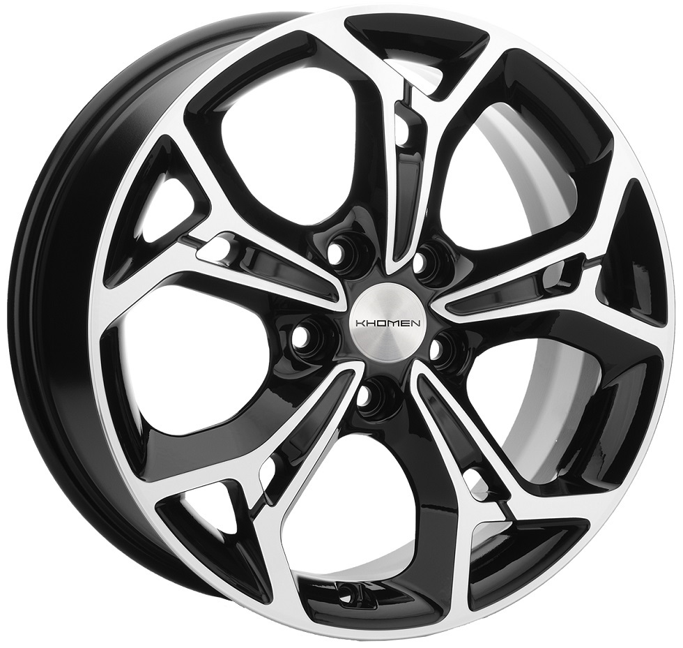 Диски Khomen Wheels KHW1702 (Sportage) Black-FP